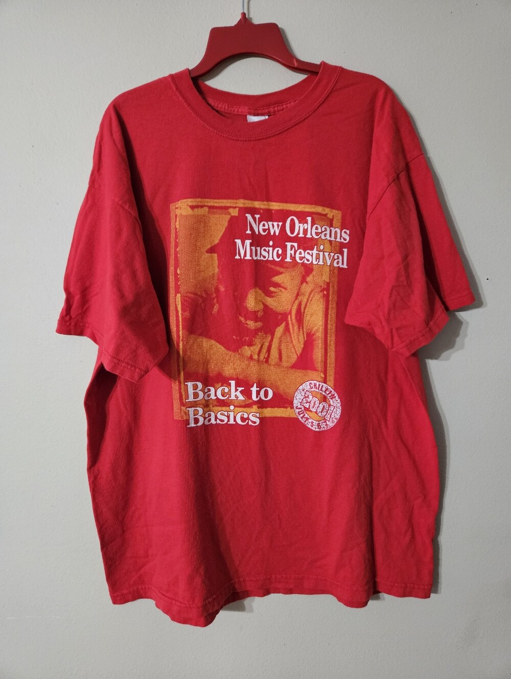 VTG 2001 New Orleans Festival Tshirt XXL